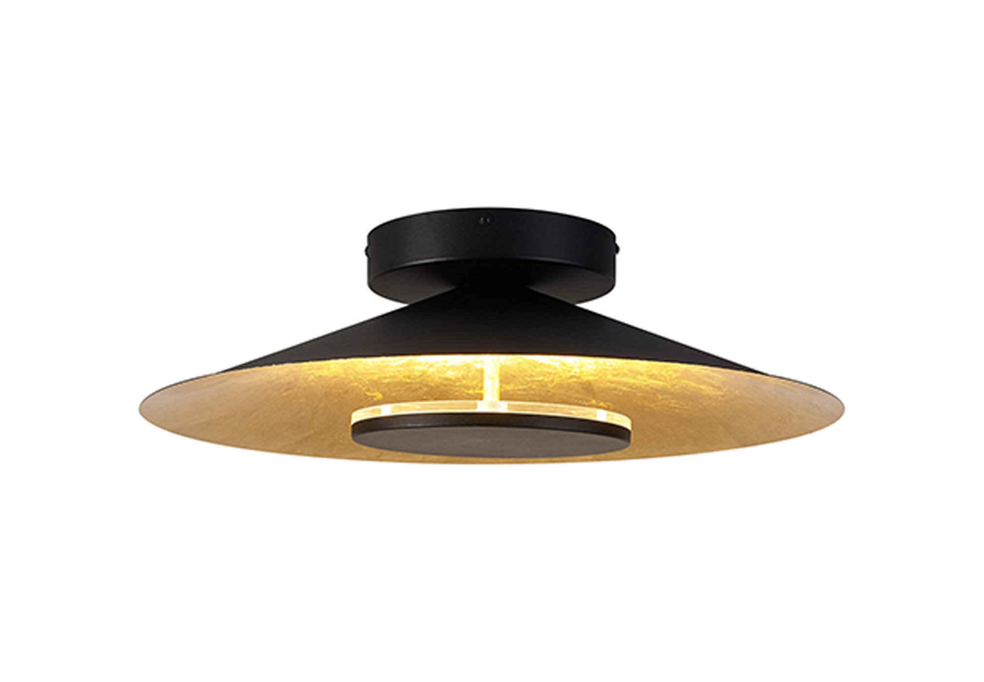 M8130  Orion Ceiling 24W LED Gold Leaf